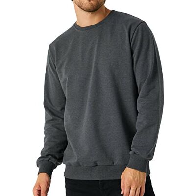 SW8902 COMEOR Bluza męska bez kaptura, ciemnoszary, M SW8902 COMEOR Bluza męska bez kaptura, ciemnoszary, M
