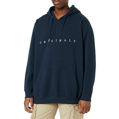 12222972 JACK&JONES PLUS Męska bluza z kapturem JORCOPENHAGEN Sweat Hood PLS, granatowa, 3XL 12222972 JACK&JONES PLUS Męska bluza z kapturem JORCOPENHAGEN Sweat Hood PLS, granatowa, 3XL