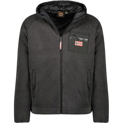 WY7312H/GN Geographical Norway Udaf Męski gruby polar ciepły zamek błyskawiczny Kurtka Zimowe ciepłe męskie bluzy miękkie Bluza z podszewką z długim rękawem idealna na jesień i zimę (ciemnoszara XL), WY7312H/GN Geographical Norway Udaf Męski gruby polar ciepły zamek błyskawiczny Kurtka Zimowe ciepłe męskie bluzy miękkie Bluza z podszewką z długim rękawem idealna na jesień i zimę (ciemnoszara XL),