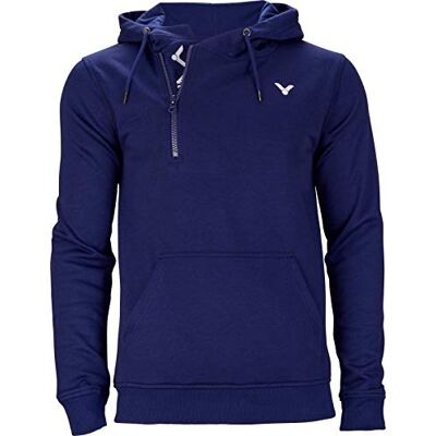 200146/XS VICTOR Sweater Team Navy – bluza z kapturem i zamkiem błyskawicznym unisex 200146/XS VICTOR Sweater Team Navy – bluza z kapturem i zamkiem błyskawicznym unisex