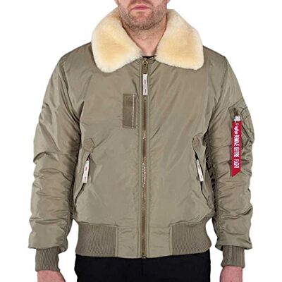 143104-24 Alpha Industries Injector III Bomber Jacket dla mężczyzn Stratos 143104-24 Alpha Industries Injector III Bomber Jacket dla mężczyzn Stratos
