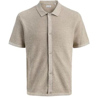 12288253-4891992 Jjegeorge Knit Shirt Ss Sn, Coriander, XS 12288253-4891992 Jjegeorge Knit Shirt Ss Sn, Coriander, XS