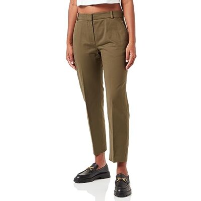 WW0WW39866 Tommy Hilfiger Essential Slim Straight CO Chino Army Green, Zielony wojskowy WW0WW39866 Tommy Hilfiger Essential Slim Straight CO Chino Army Green, Zielony wojskowy