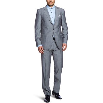 Tommy Hilfiger Tailored Kevin Brooks Pntfks13103 / Tt57832287 spodnie męskie, Szary (035 Light Grey- Eur), 98 Tommy Hilfiger Tailored Kevin Brooks Pntfks13103 / Tt57832287 spodnie męskie, Szary (035 Light Grey- Eur), 98