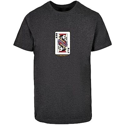 CS2575-01806-0058 Cayler & Sons Męska koszulka WL Compton Card Tee, Charcoal/Mc, XS CS2575-01806-0058 Cayler & Sons Męska koszulka WL Compton Card Tee, Charcoal/Mc, XS