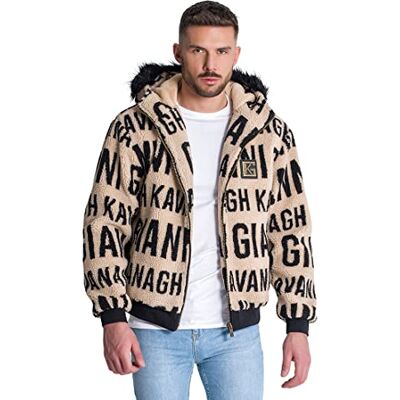 GKM003515 Gianni Kavanagh Beżowa (Bronx Sherpa Jacket), męska GKM003515 Gianni Kavanagh Beżowa (Bronx Sherpa Jacket), męska