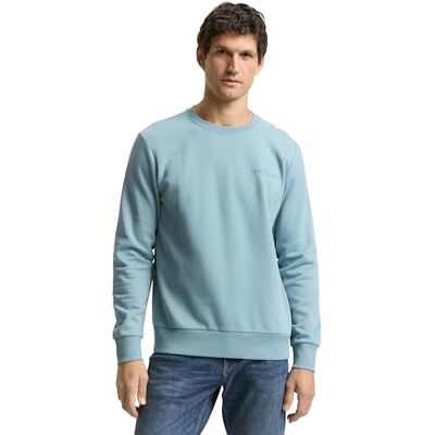 1048603 TOM TAILOR Bluza męska, 30838 Tourmaline, XS 1048603 TOM TAILOR Bluza męska, 30838 Tourmaline, XS