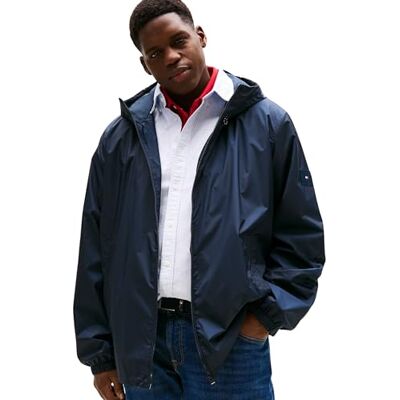 MW0MW41244 Tommy Hilfiger Męska kurtka z kapturem BT-RWB Inne kurtki, niebieski (Desert Sky), 3XL, Niebieski (pustynne niebo), 3XL duże rozmiary MW0MW41244 Tommy Hilfiger Męska kurtka z kapturem BT-RWB Inne kurtki, niebieski (Desert Sky), 3XL, Niebieski (pustynne niebo), 3XL duże rozmiary