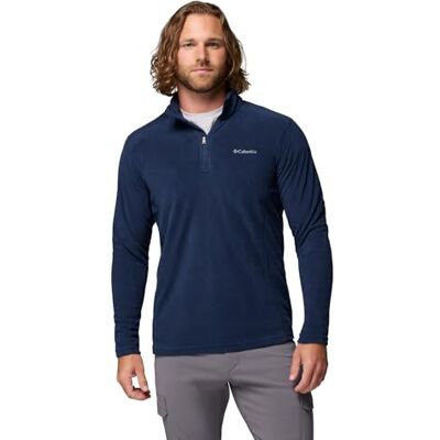 1352471-466-S Columbia Klamath Range II Half Zip Bluza polarowa Mężczyźni, Solidny granatowy kolegiata, S 1352471-466-S Columbia Klamath Range II Half Zip Bluza polarowa Mężczyźni, Solidny granatowy kolegiata, S