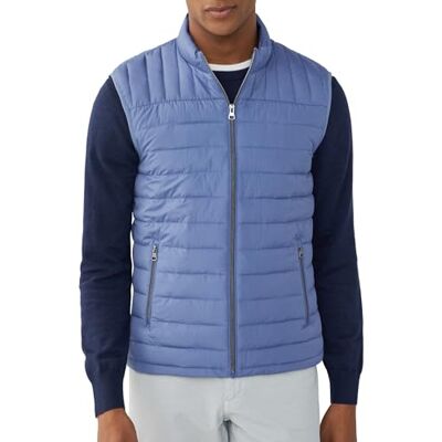 HM403089 Hackett London Kurtka męska Ultra Lw Gilet, Niebieski (Avio), XL HM403089 Hackett London Kurtka męska Ultra Lw Gilet, Niebieski (Avio), XL