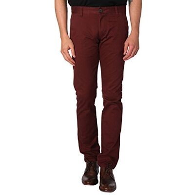 16037534-Rum Raisin Selected Three Paris Rum Raisin Chino Pant Noos H Spodnie Mężczyźni, Brązowy (Braun (Rum Raisin 19-1321 Tcx)), 30W / 34L 16037534-Rum Raisin Selected Three Paris Rum Raisin Chino Pant Noos H Spodnie Mężczyźni, Brązowy (Braun (Rum Raisin 19-1321 Tcx)), 30W / 34L
