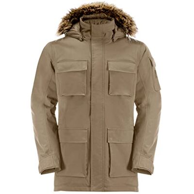 1107674 Jack Wolfskin Męska parka Glacier Canyon, Cookie, XL 1107674 Jack Wolfskin Męska parka Glacier Canyon, Cookie, XL