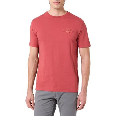 2067058 REG Tonal Shield SS T-Shirt, czerwony, XL 2067058 REG Tonal Shield SS T-Shirt, czerwony, XL