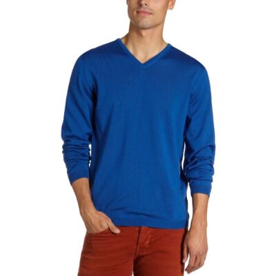 11001394/V-Pulli Strellson Premium męski sweter Slim Fit 11001394/V-Pulli Strellson Premium męski sweter Slim Fit