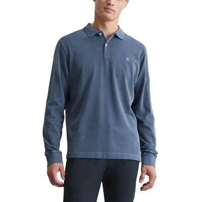 M28223655004 Marc OPolo męska koszulka polo z długim rękawem z bawełny organicznej Regular Fit, 849., XS M28223655004 Marc OPolo męska koszulka polo z długim rękawem z bawełny organicznej Regular Fit, 849., XS