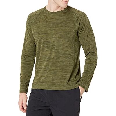 S17AE40004-OLVHR-Small Amazon Essentials Men's Szybkoschnąca koszulka pływacka UPF 50 z długim rękawem, Oliwkowy wrzos, S S17AE40004-OLVHR-Small Amazon Essentials Men's Szybkoschnąca koszulka pływacka UPF 50 z długim rękawem, Oliwkowy wrzos, S