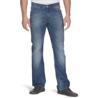 880831160 Tommy Hilfiger Dżinsy męskie , prosty krój (proste nogawki), Niebieski (South Shore Blue), 34W / 32L 880831160 Tommy Hilfiger Dżinsy męskie , prosty krój (proste nogawki), Niebieski (South Shore Blue), 34W / 32L