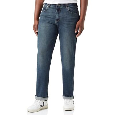 112353196 Lee Mężczyźni Straight Fit Mvp Jeans, Maverick, 40W / 34L 112353196 Lee Mężczyźni Straight Fit Mvp Jeans, Maverick, 40W / 34L