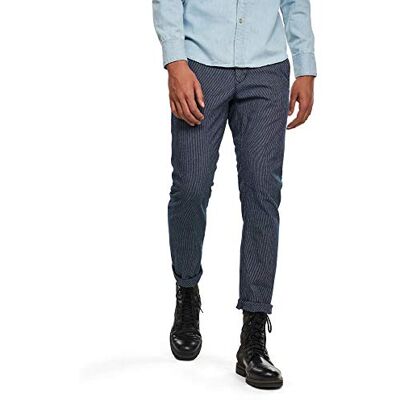 D16219-9660-082 G-STAR RAW Vetar Slim Chino Spodnie Mężczyźni, niebieski (Rinsed 9660-082)., 26W / 30L D16219-9660-082 G-STAR RAW Vetar Slim Chino Spodnie Mężczyźni, niebieski (Rinsed 9660-082)., 26W / 30L