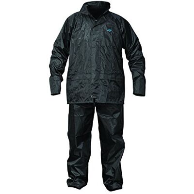 OX Tools Unisex Czarny, Kombinezon Przeciwdeszczowy Czarny Rozmiar XXL, Czarny, XXL UK OX Tools Unisex Czarny, Kombinezon Przeciwdeszczowy Czarny Rozmiar XXL, Czarny, XXL UK