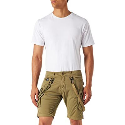 116213-11 Alpha Industries Utility Short Krótkie spodenki dla mężczyzn Olive 116213-11 Alpha Industries Utility Short Krótkie spodenki dla mężczyzn Olive