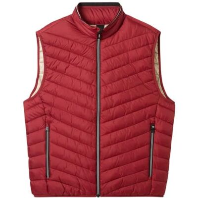 1041310 TOM TAILOR Kamizelka męska, 13721 Burgundy Dark Red, M 1041310 TOM TAILOR Kamizelka męska, 13721 Burgundy Dark Red, M