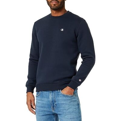 219373 Champion Legacy Basics-Powerblend bluza polarowa męska, granatowy, XS 219373 Champion Legacy Basics-Powerblend bluza polarowa męska, granatowy, XS
