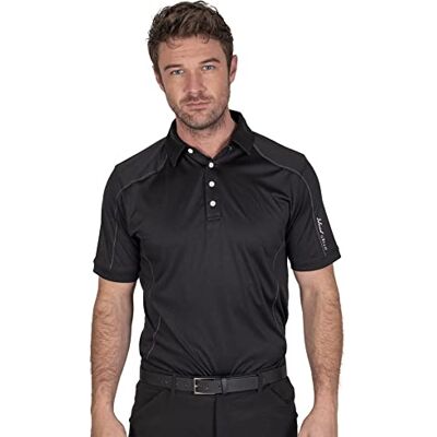 Island Green XXXL Czarna koszulka golfowa - Golf Polo Shirt Island Green XXXL Czarna koszulka golfowa - Golf Polo Shirt