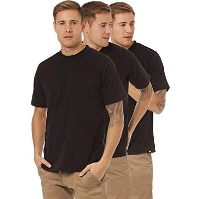 DK621091 Dickies T-shirt męski Tsht Pk, czarny (Black BLK), M DK621091 Dickies T-shirt męski Tsht Pk, czarny (Black BLK), M