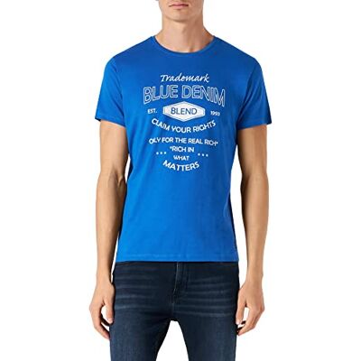 20713234 BLEND T-shirt męski, 194050/morski niebieski, XL 20713234 BLEND T-shirt męski, 194050/morski niebieski, XL