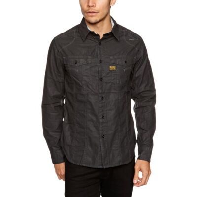 83354-4541-89 G-STAR RAW Koszulka męska z długim rękawem od Modernist Work, Ciemny wiek, L 83354-4541-89 G-STAR RAW Koszulka męska z długim rękawem od Modernist Work, Ciemny wiek, L