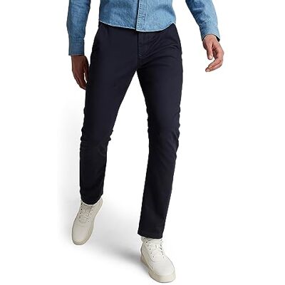 D14027-C072-4213 G-STAR RAW Vetar Slim Chino Spodnie Mężczyźni, niebieski (Mazarine Blue C072-4213), 27W / 30L D14027-C072-4213 G-STAR RAW Vetar Slim Chino Spodnie Mężczyźni, niebieski (Mazarine Blue C072-4213), 27W / 30L