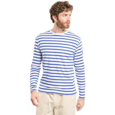 76523 Armor Lux t-shirt męski crozon, Wielokolorowy (Blanc/Etoile Dw5), XXL 76523 Armor Lux t-shirt męski crozon, Wielokolorowy (Blanc/Etoile Dw5), XXL