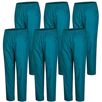 BZ-6-8312 MISEMIYA Pakiet 6 sztuk SPODNIE sanitarne Unisex UNIFORMY ELASTYCZNE UNIFORMY Sanitarne Jednolite medyczne UNFIROMES, Zielony 3b, XS BZ-6-8312 MISEMIYA Pakiet 6 sztuk SPODNIE sanitarne Unisex UNIFORMY ELASTYCZNE UNIFORMY Sanitarne Jednolite medyczne UNFIROMES, Zielony 3b, XS