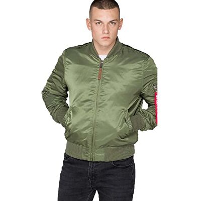 191118-01 Alpha Industries MA-1 VF 59 Bomber Jacket dla mężczyzn Sage-Green 191118-01 Alpha Industries MA-1 VF 59 Bomber Jacket dla mężczyzn Sage-Green