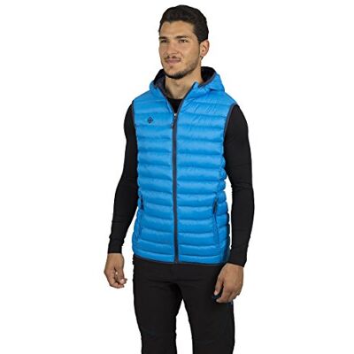 8434076423340 IZAS Męska kamizelka z włókna Nepal niebieski Niebieski cyan/niebieski jeszcze e XL 8434076423340 IZAS Męska kamizelka z włókna Nepal niebieski Niebieski cyan/niebieski jeszcze e XL
