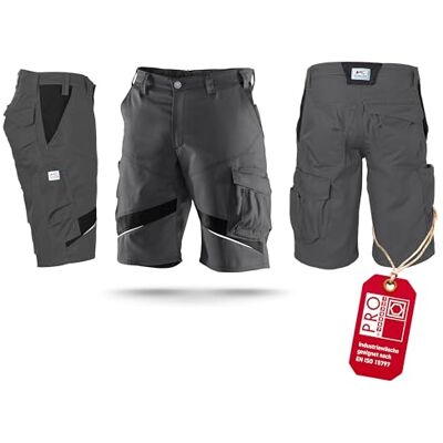 KÜBLER Workwear Kubler 24505365-9799-46 szorty Activiq rozmiar 46 antracyt/czarny KÜBLER Workwear Kubler 24505365-9799-46 szorty Activiq rozmiar 46 antracyt/czarny
