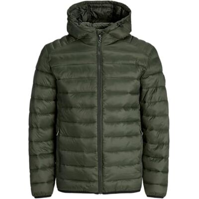 12280970-4805263 JACK & JONES Męska bluza Jjebradley Light Puffer Hood Noos, różowa, L, rodzynka, L 12280970-4805263 JACK & JONES Męska bluza Jjebradley Light Puffer Hood Noos, różowa, L, rodzynka, L