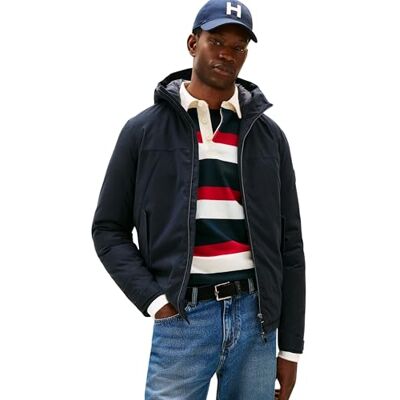 MW0MW42823 Tommy Hilfiger Męskie TECH Z KAPTUREM KRÓTKIE PADDED JKT Inne Kurtki, NIEBIESKI, XL, Niebieski (pustynne niebo), XL MW0MW42823 Tommy Hilfiger Męskie TECH Z KAPTUREM KRÓTKIE PADDED JKT Inne Kurtki, NIEBIESKI, XL, Niebieski (pustynne niebo), XL