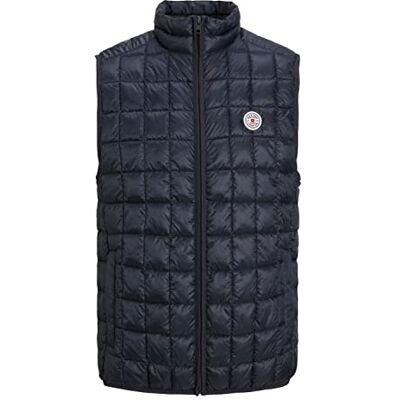 12228931 Jack & Jones Lekka kamizelka męska Jprccfrost, Ciemnogranatowy, S 12228931 Jack & Jones Lekka kamizelka męska Jprccfrost, Ciemnogranatowy, S