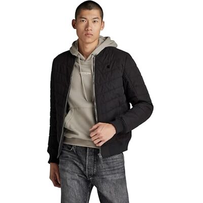D24739 G-Star RAW Wyściełana kurtka bomber, Czarny (Dk Black -W018-6484), M D24739 G-Star RAW Wyściełana kurtka bomber, Czarny (Dk Black -W018-6484), M