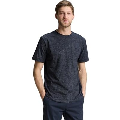 1046761 TOM TAILOR T-shirt męski, 38079 – granatowy, wielokolorowy, L 1046761 TOM TAILOR T-shirt męski, 38079 – granatowy, wielokolorowy, L