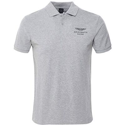 HM562482-933 Hackett London Męska koszulka polo Amr Clasc, Szary (szary Marl 933), XXL HM562482-933 Hackett London Męska koszulka polo Amr Clasc, Szary (szary Marl 933), XXL