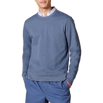 AE19018628-INDBL-X-Small Amazon Essentials Męska bluza z długim rękawem lekka French Terry Crewneck Indigo, XS AE19018628-INDBL-X-Small Amazon Essentials Męska bluza z długim rękawem lekka French Terry Crewneck Indigo, XS