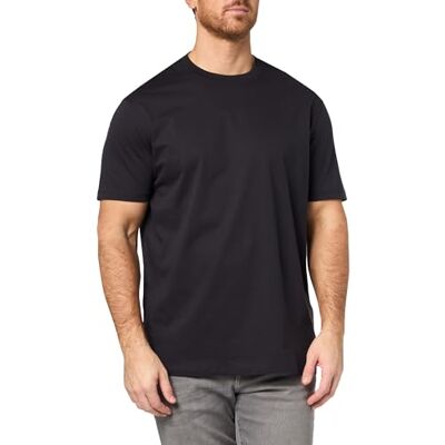 AF10364 Armani Exchange Men's Essential Short Sleeve Side Logo Patch T-Shirt, Blue, M, granatowy (Deep Navy), M AF10364 Armani Exchange Men's Essential Short Sleeve Side Logo Patch T-Shirt, Blue, M, granatowy (Deep Navy), M