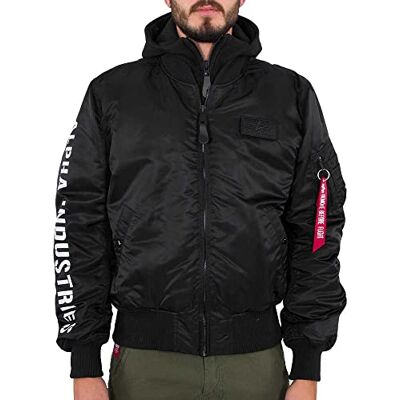 133104-285 Alpha Industries MA-1 D-Tec SE Bomber Jacket dla mężczyzn Black/Reflective 133104-285 Alpha Industries MA-1 D-Tec SE Bomber Jacket dla mężczyzn Black/Reflective