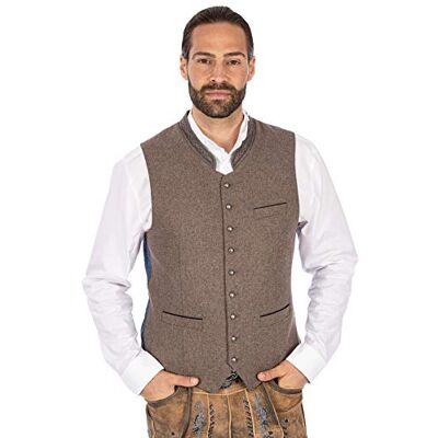 LUC NUSS BLAU-50 Stockerpoint Lucio kamizelka biznesowa, orzechowo-niebieski, 50 LUC NUSS BLAU-50 Stockerpoint Lucio kamizelka biznesowa, orzechowo-niebieski, 50