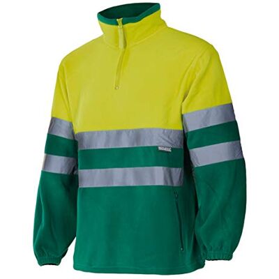 VELILLA 182 110 3XL kurtka polarowa o wysokiej widoczności, neonowy żółty, rozmiar 3XL VELILLA 182 110 3XL kurtka polarowa o wysokiej widoczności, neonowy żółty, rozmiar 3XL