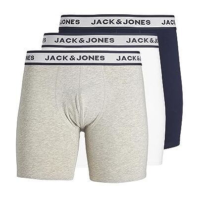 12229576 Jack & Jones JACSOLID Bokserki 3-pak, bokserki i spodnie, rozmiar L 12229576 Jack & Jones JACSOLID Bokserki 3-pak, bokserki i spodnie, rozmiar L