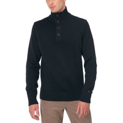 Dosel Btn Mk Cf Tommy Hilfiger Męski sweter Dosel BTN-MK CF/887820856, Niebieski (403 Midnight), 56 Dosel Btn Mk Cf Tommy Hilfiger Męski sweter Dosel BTN-MK CF/887820856, Niebieski (403 Midnight), 56
